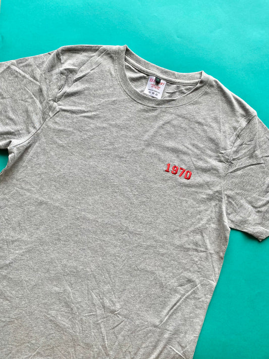 S 1970 Grey Year t-shirt