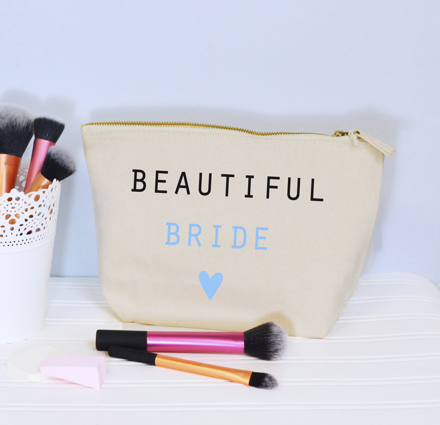 Beautiful Bride Make Up Bag