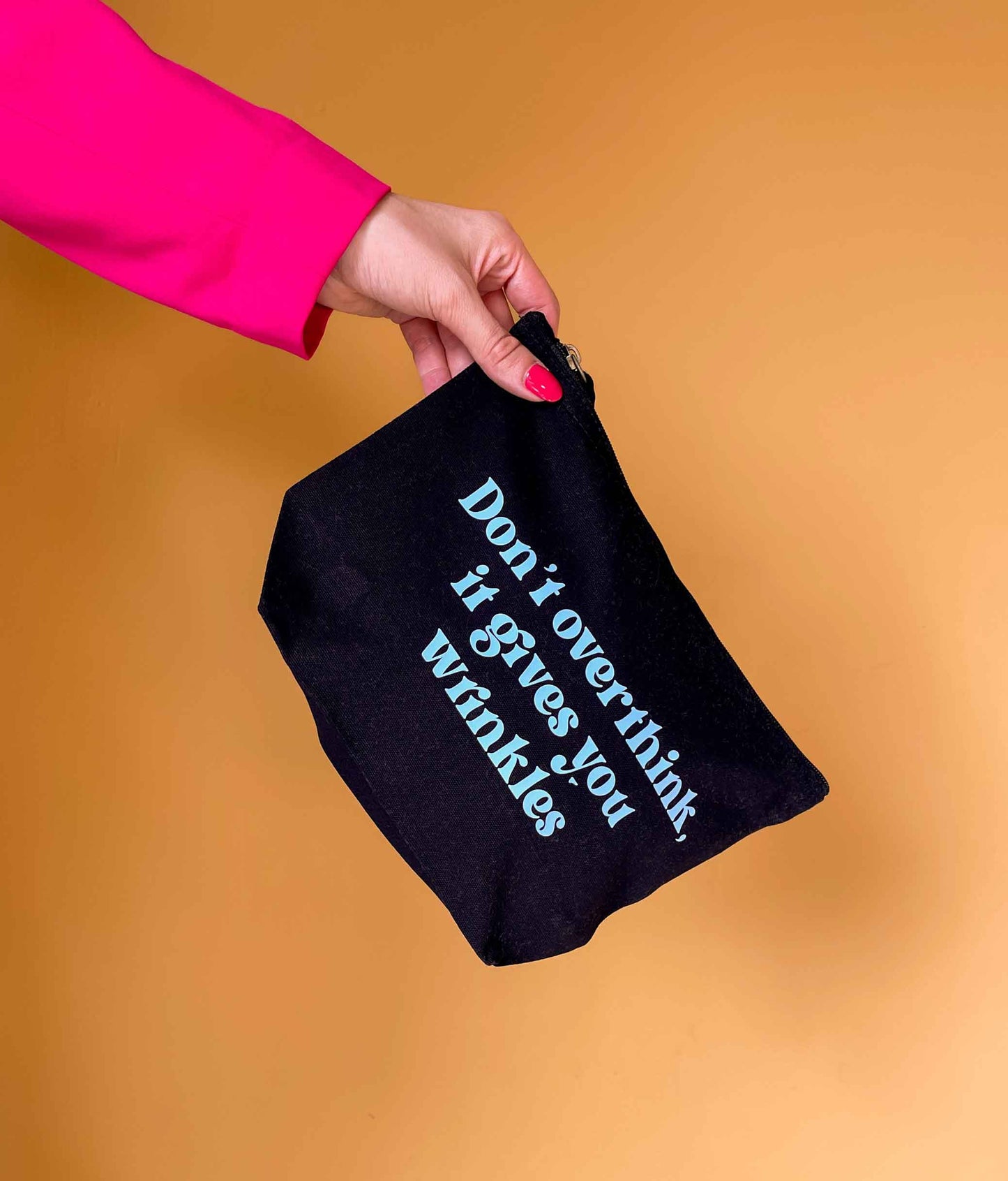 Don't Overthink It Makeup Bag