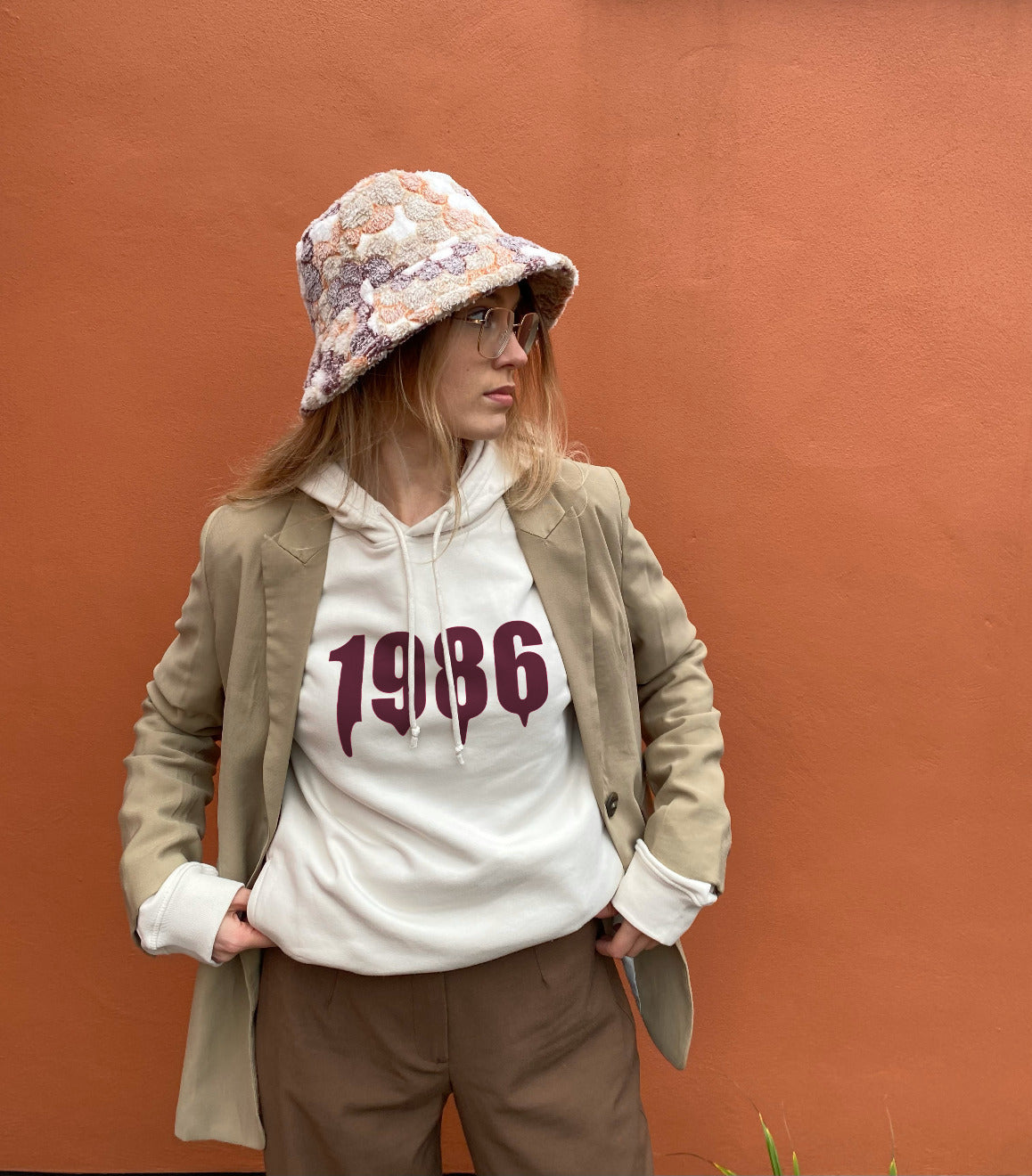 Drip Font Personalised Year Hoodie
