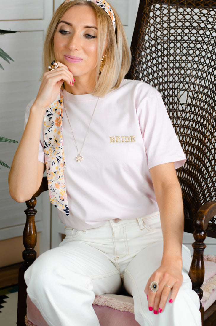 Embroidered Bride T-shirt