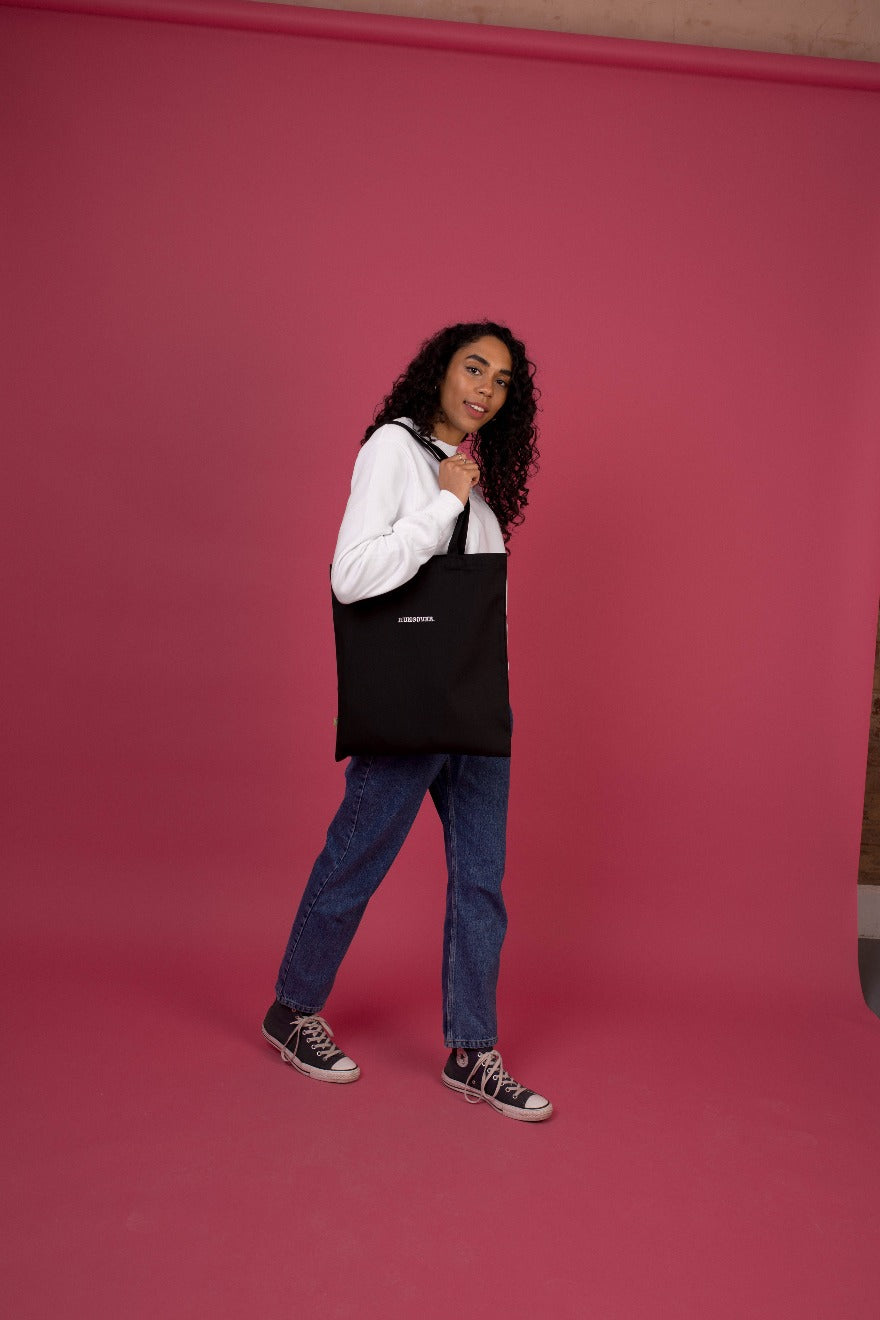 Embroidered Hungover Tote Bag