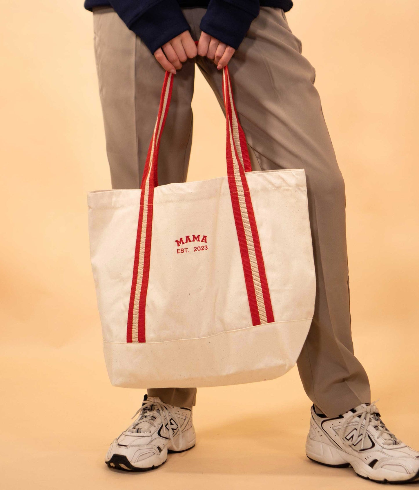 Personalised Mama est Year Boat Bag