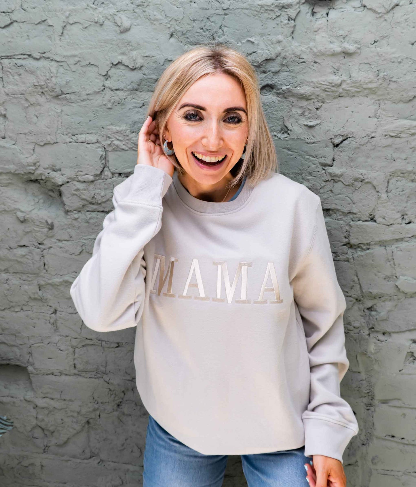 Embroidered MAMA Sweatshirt