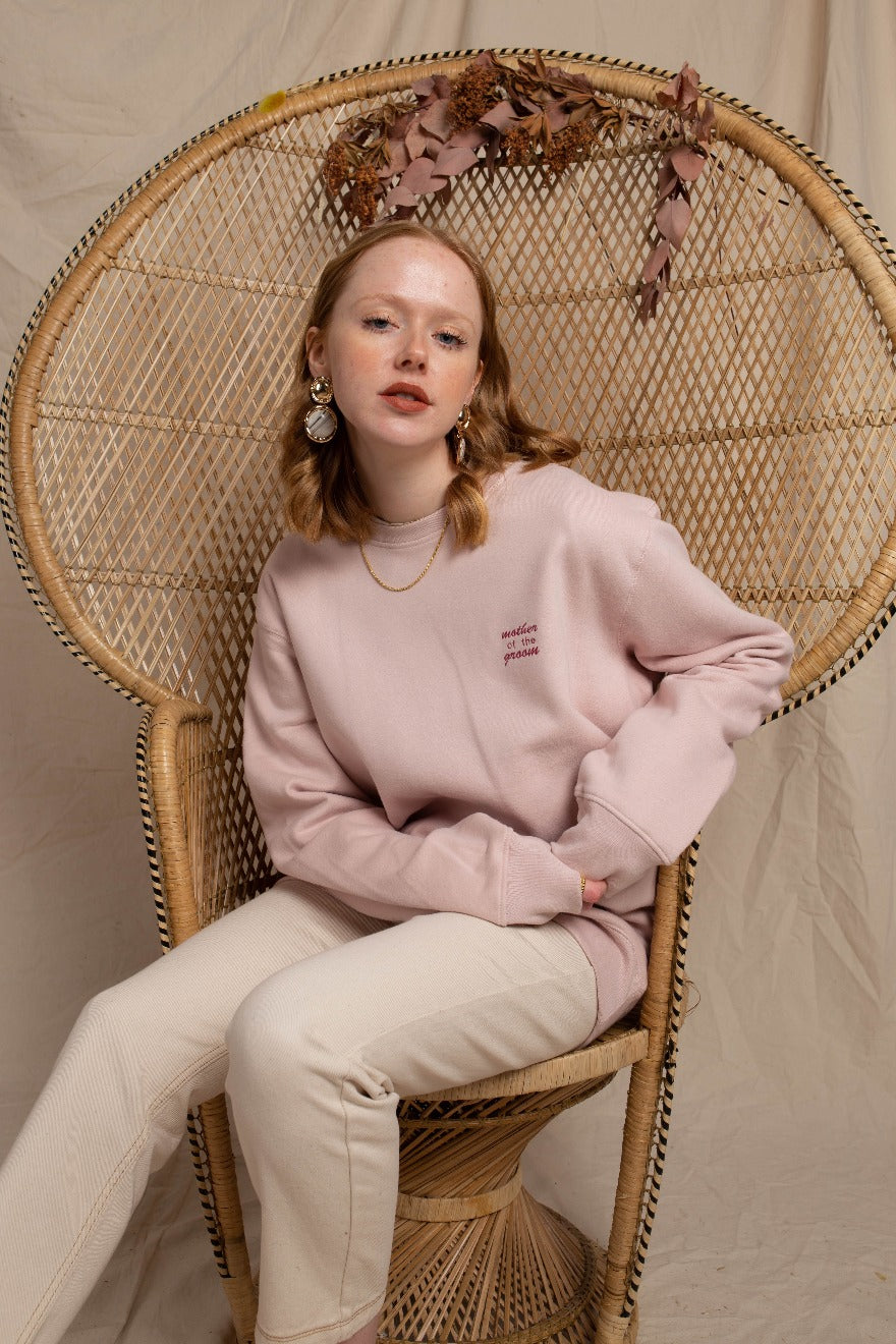 Mother of the Groom Embroidered Sweatshirt