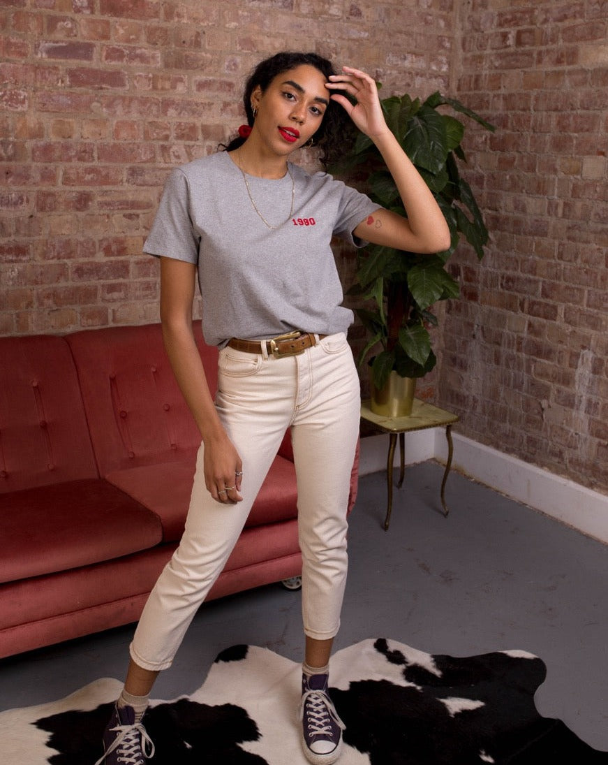 Embroidered Personalised Year T-Shirt
