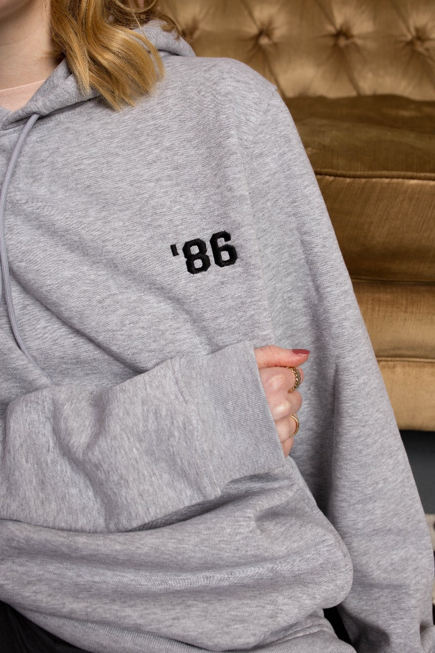 Personalised Embroidered Year Hoodie