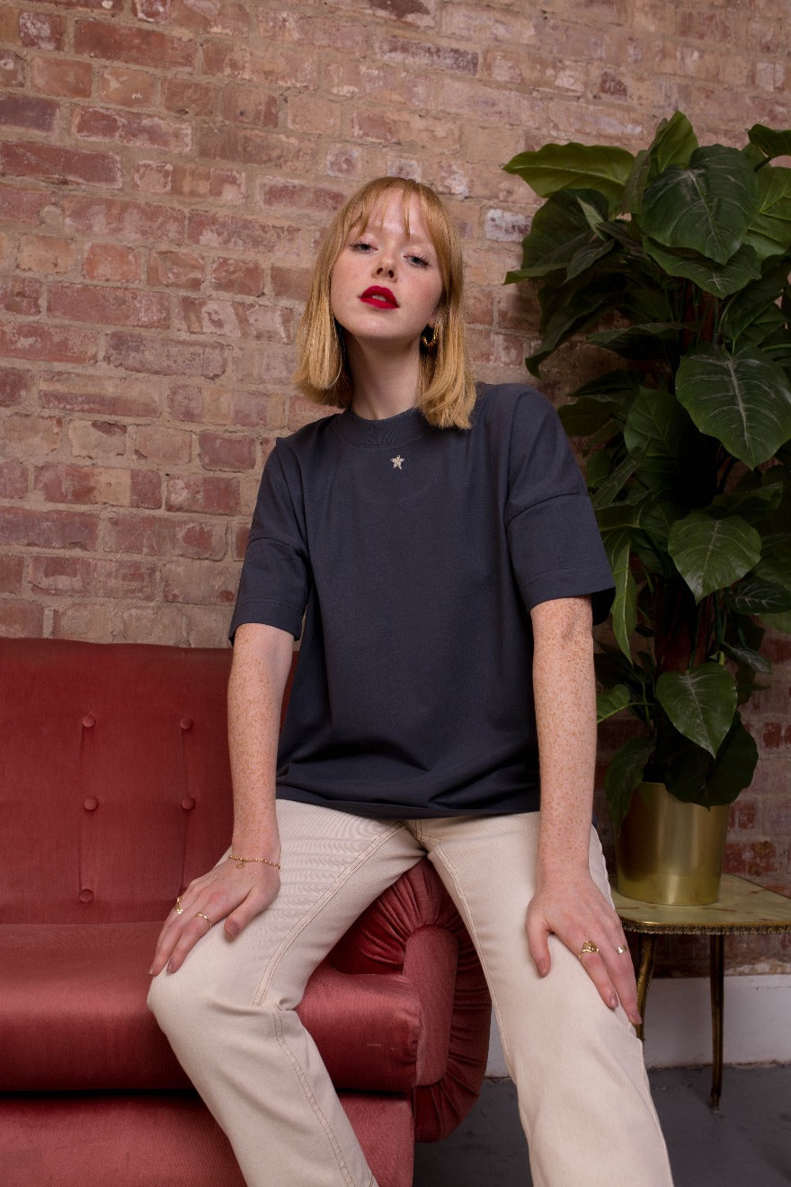 Embroidered Mini Star T shirt