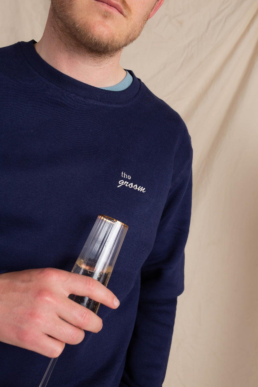 The Groom Personalised embroidered sweatshirt