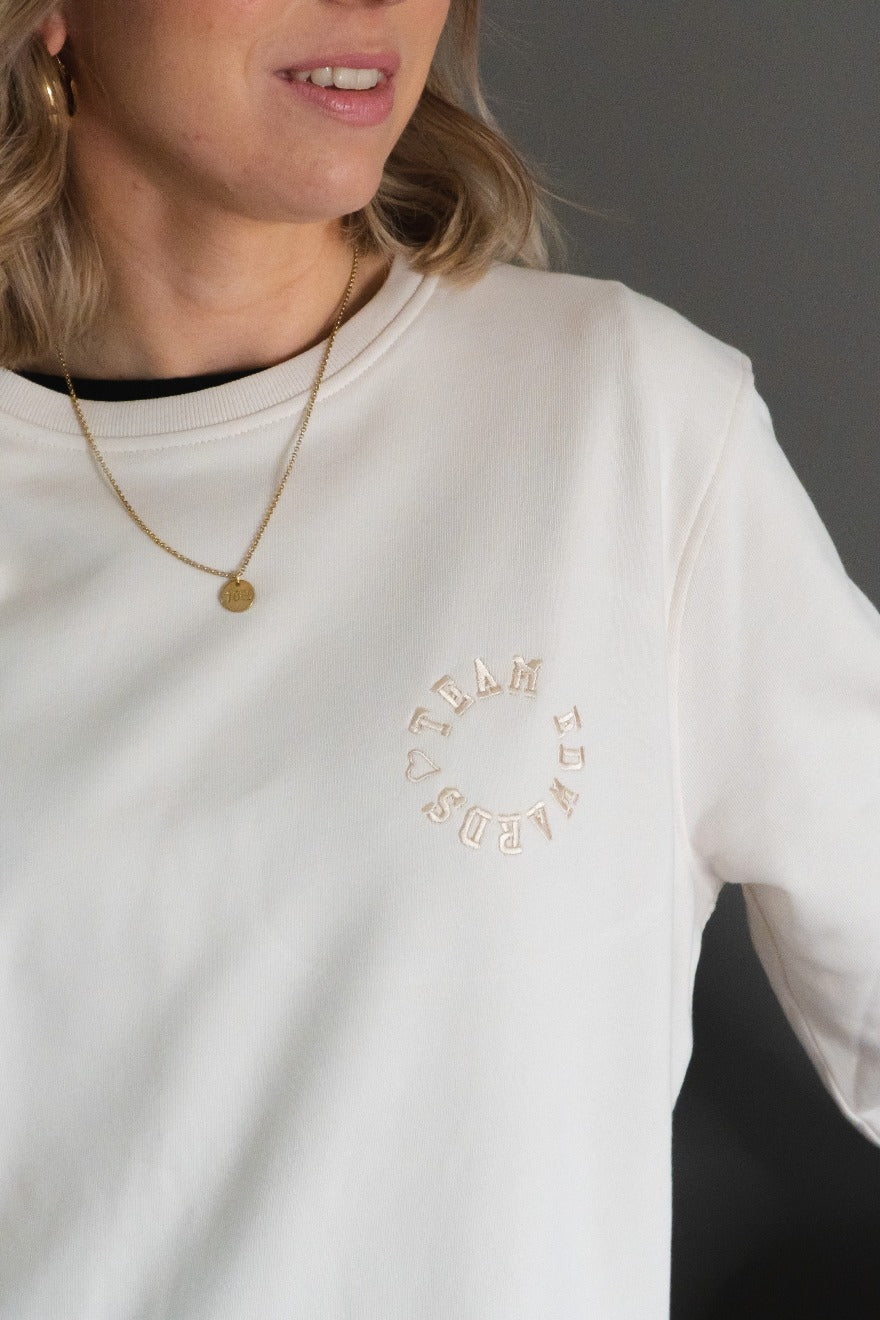Embroidered Personalised Team Varsity Sweatshirt