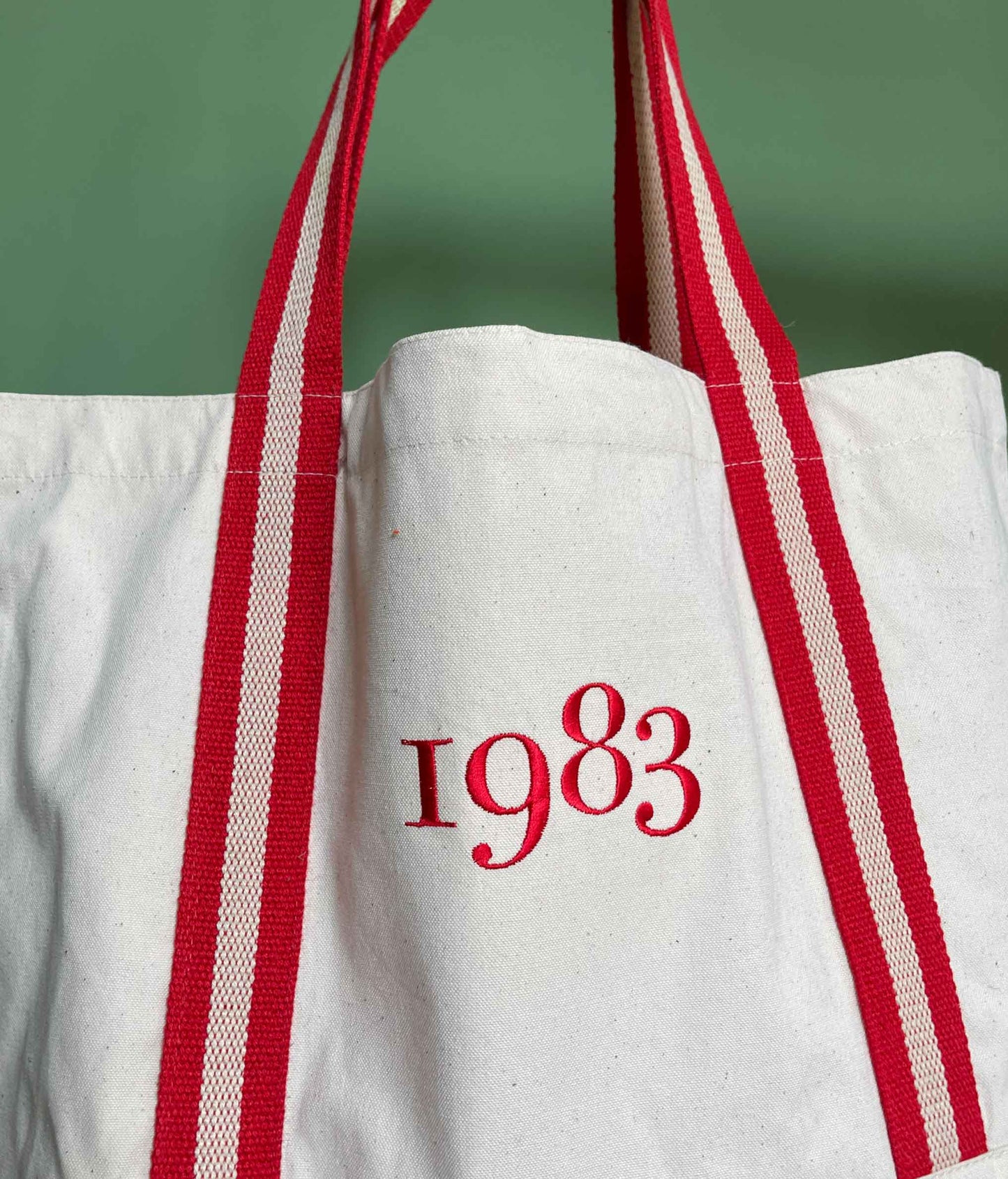 Embroidered Year Boat Bag