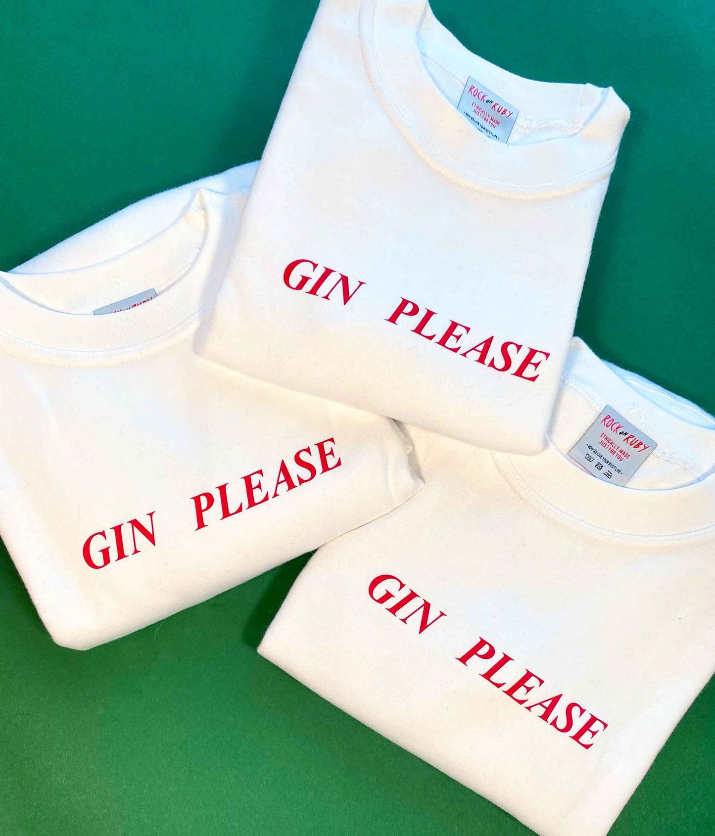 XS & S White Gin Please Sweatshirt SALE