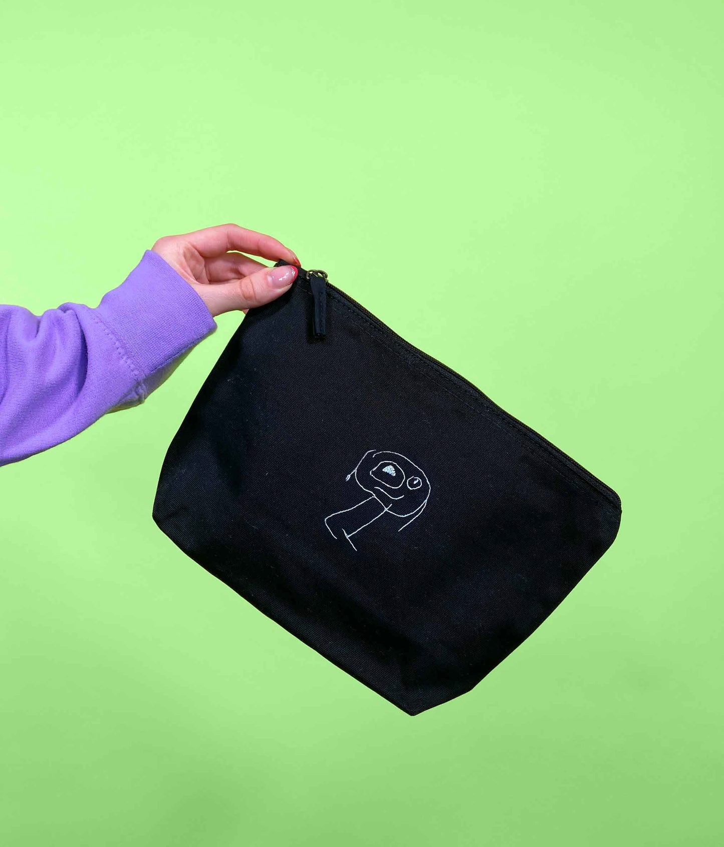 Personalised Handwriting Makeup Bag