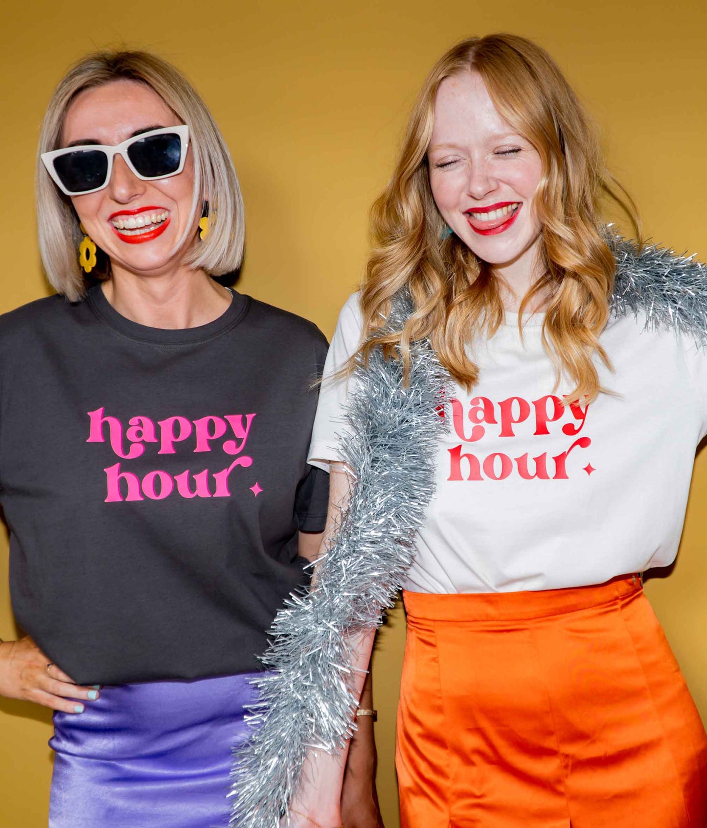 Happy Hour Slogan T-Shirt