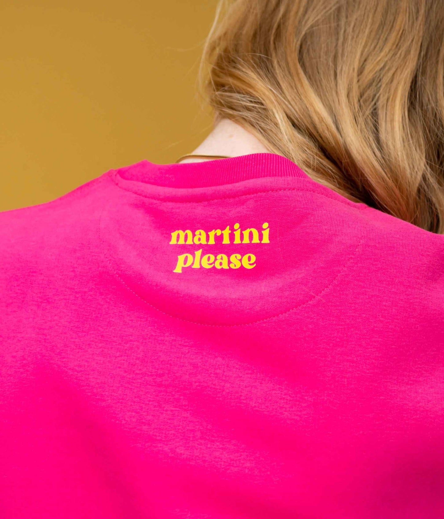Happy Hour Slogan Sweatshirt