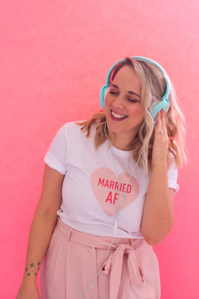 Married AF Heart T-Shirt