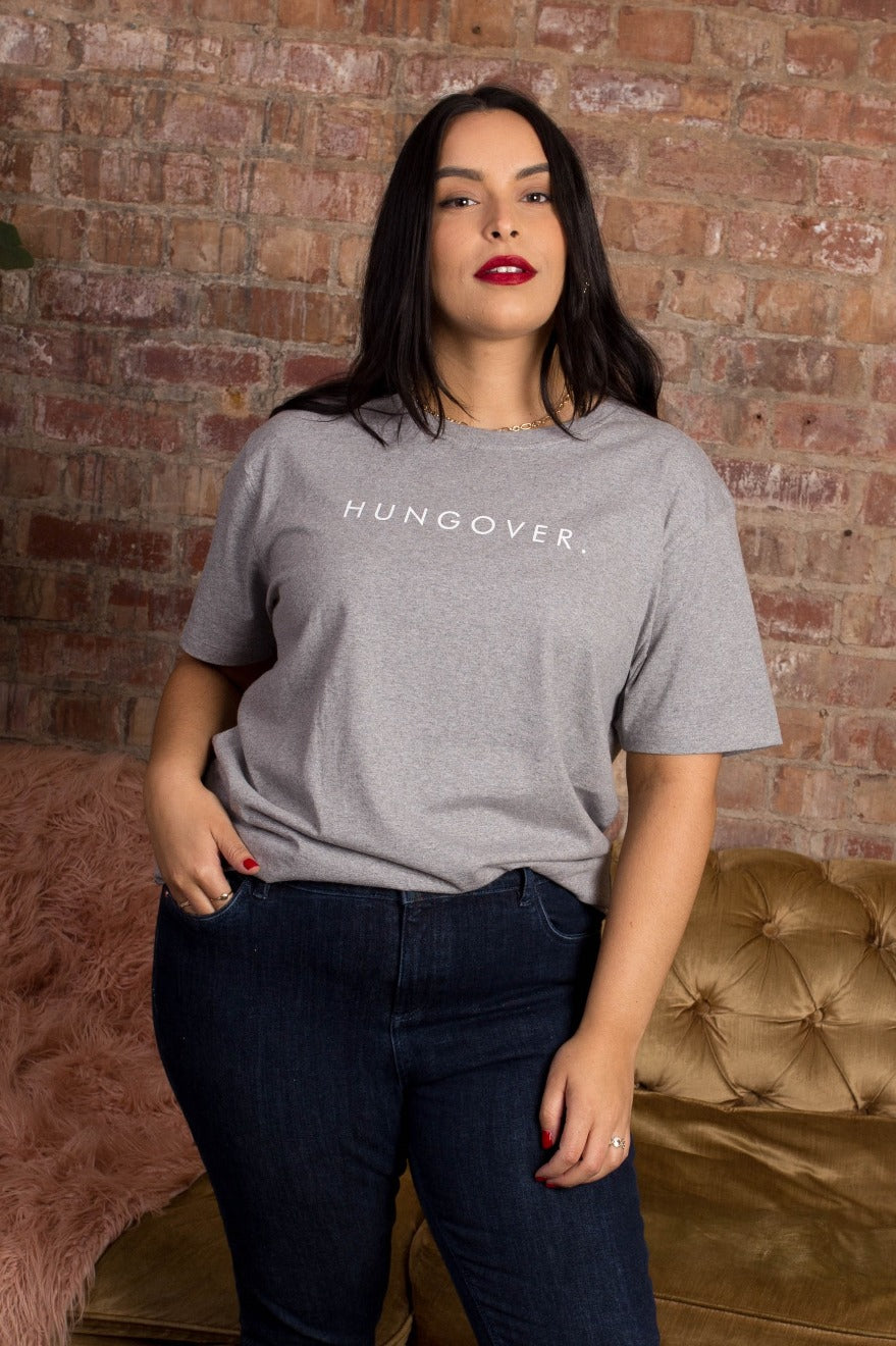 Hungover Slogan T-Shirt