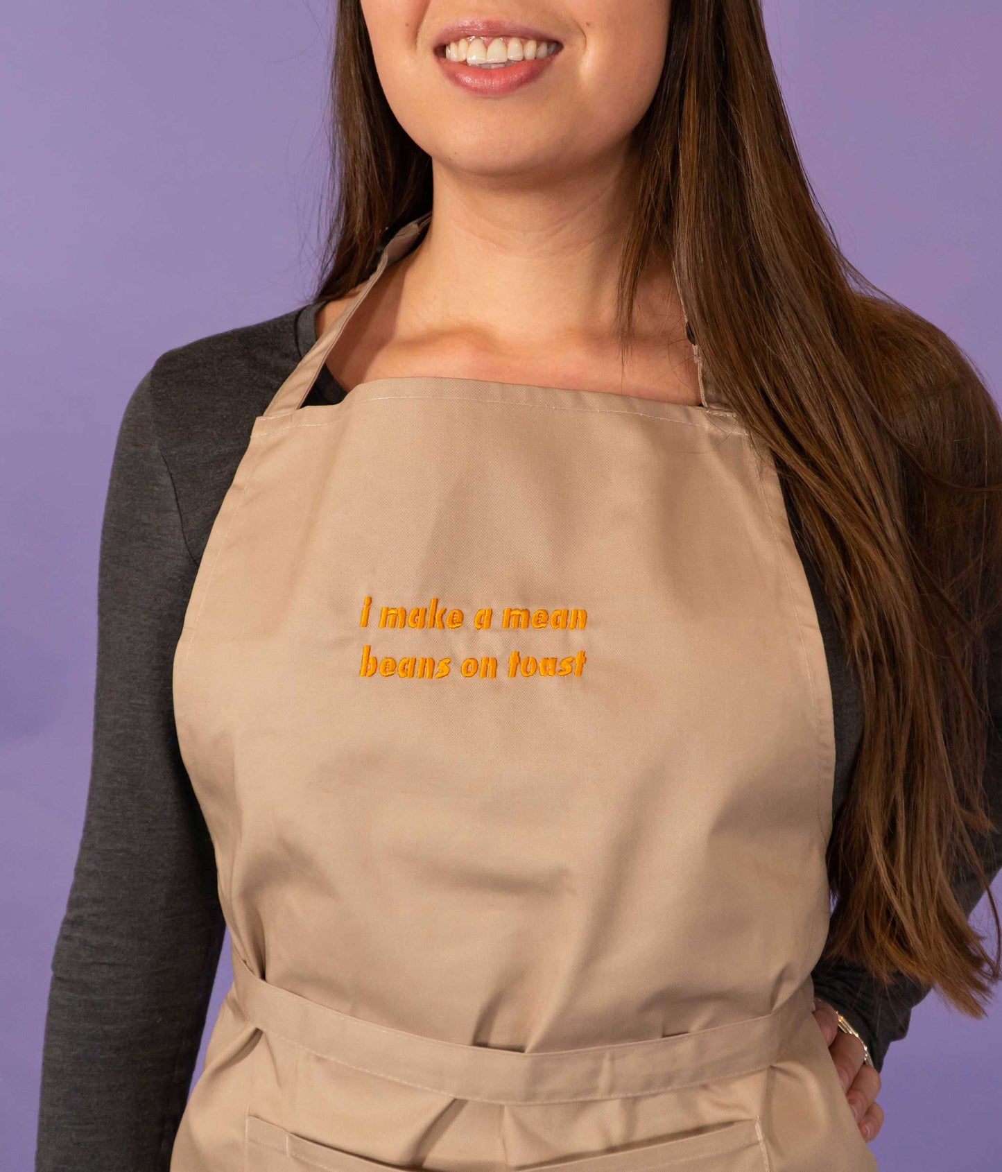 Personalised Foodie Slogan Apron