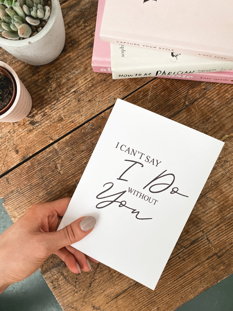 I Do Bridesmaid Greetings Card