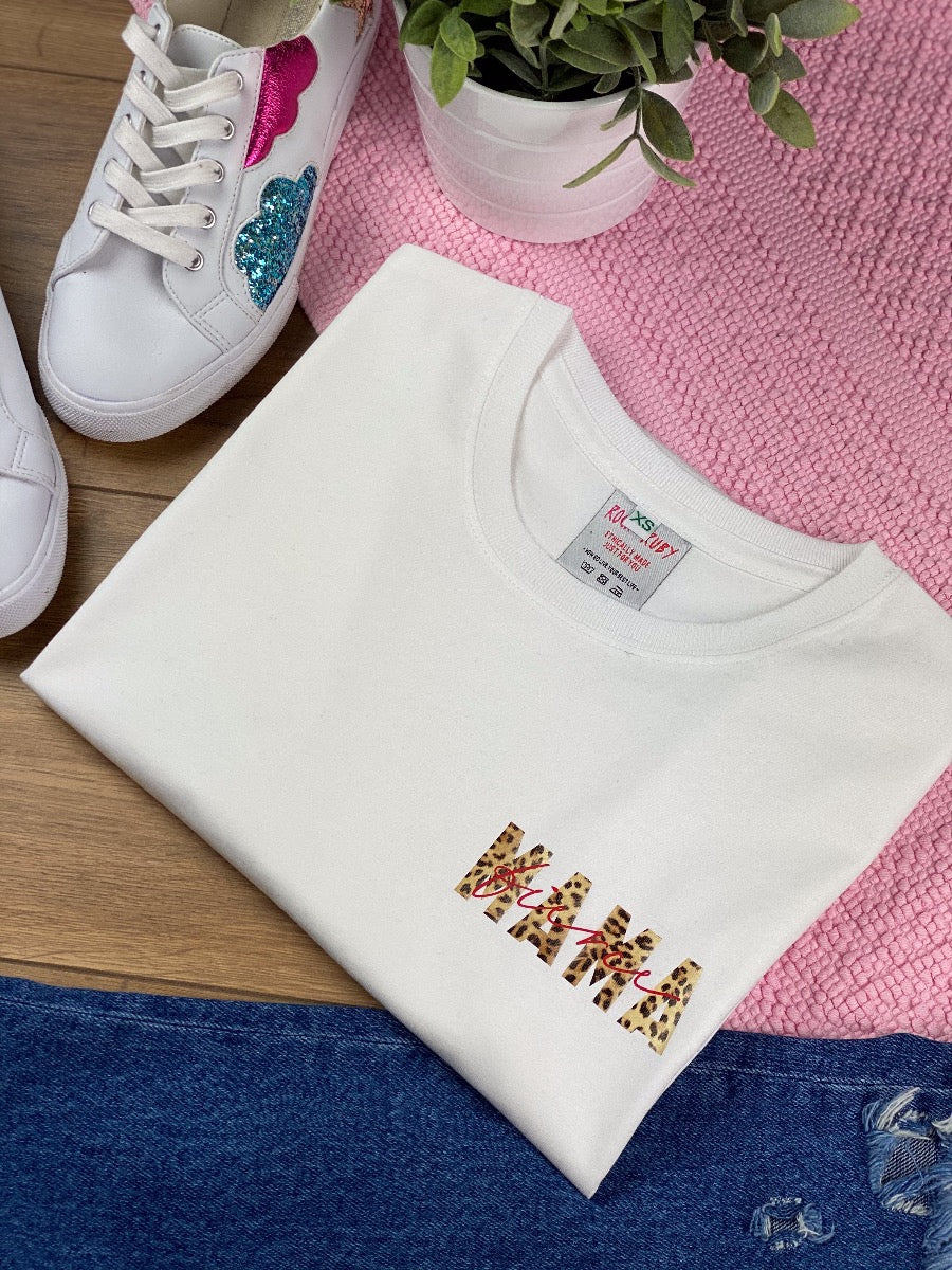 Fierce Mama Breast Pocket T-shirt