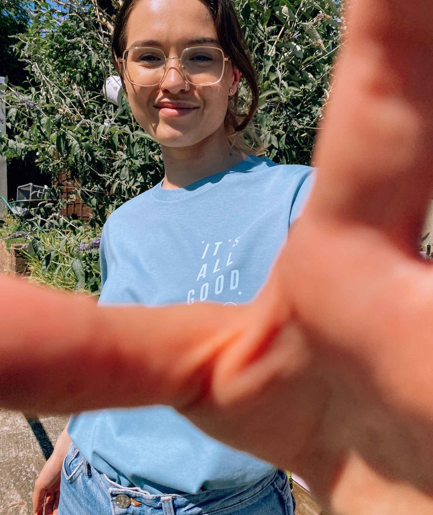 It's All Good Slogan T-shirt
