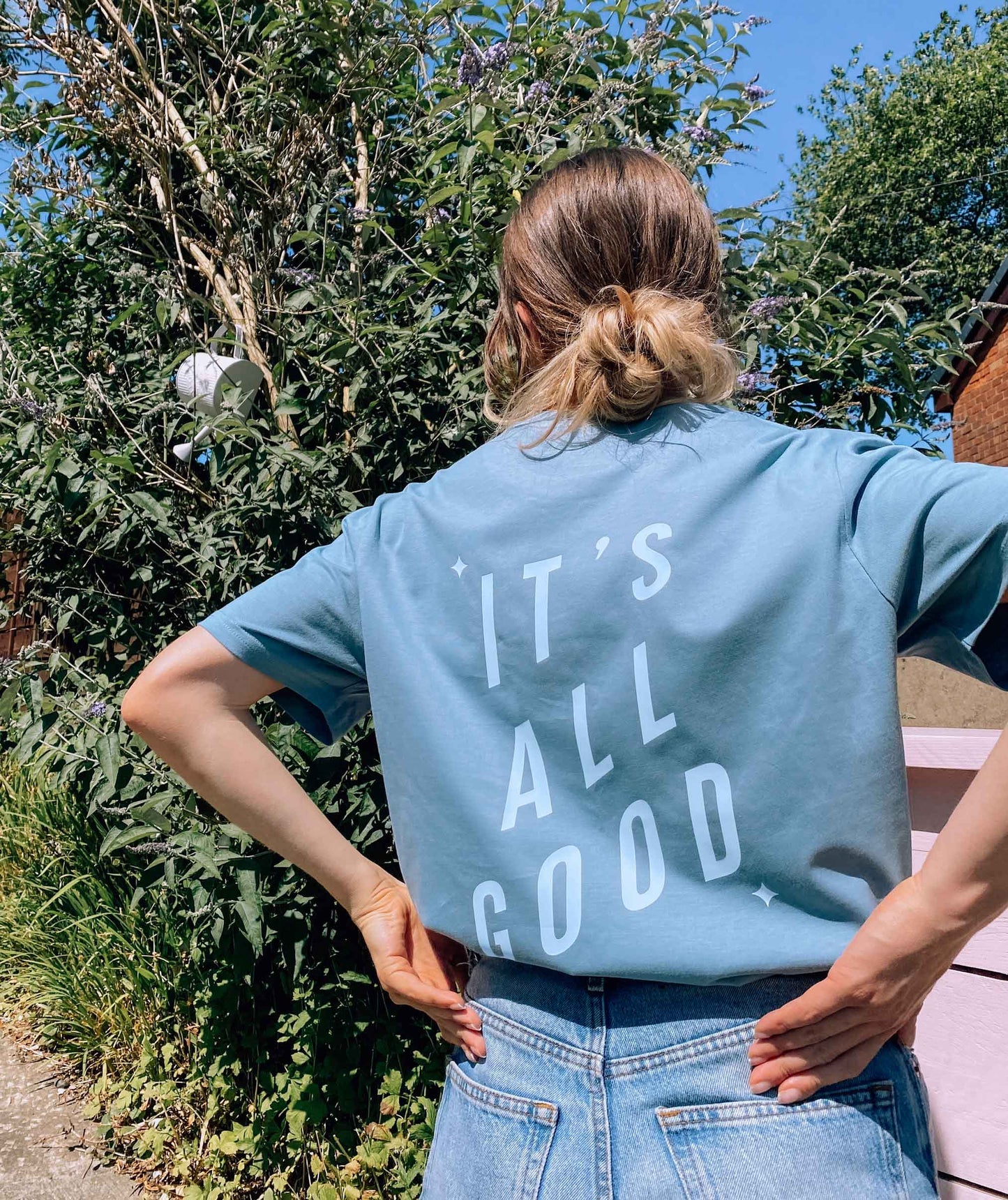 It's All Good Slogan T-shirt