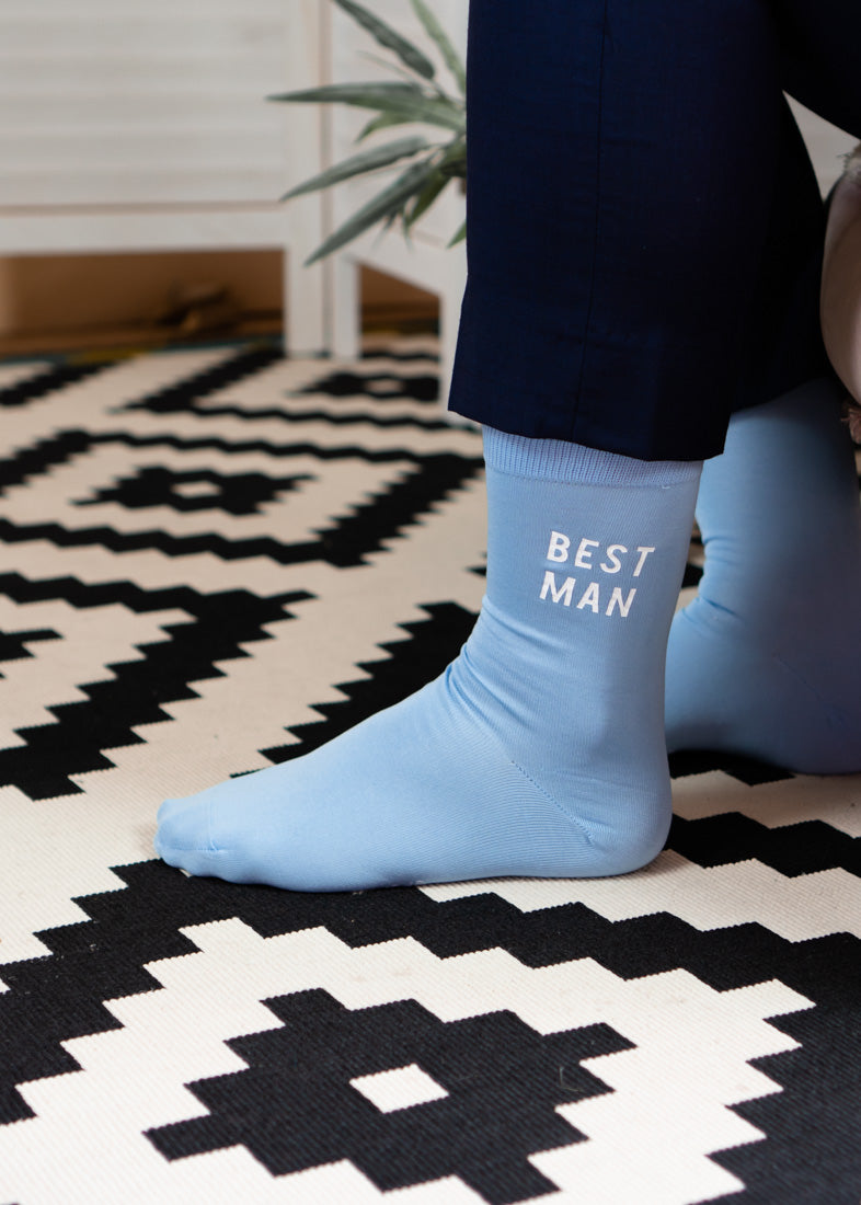 Best Man Wedding Socks