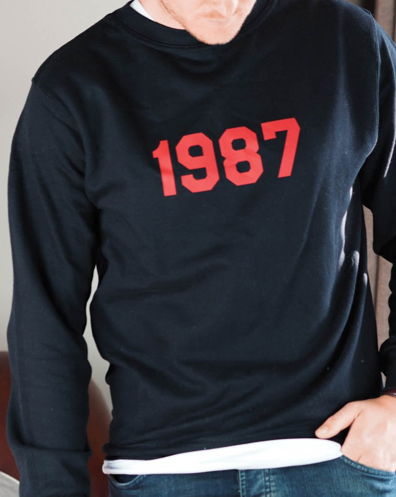 Men's Personalised Year Sweatshirt