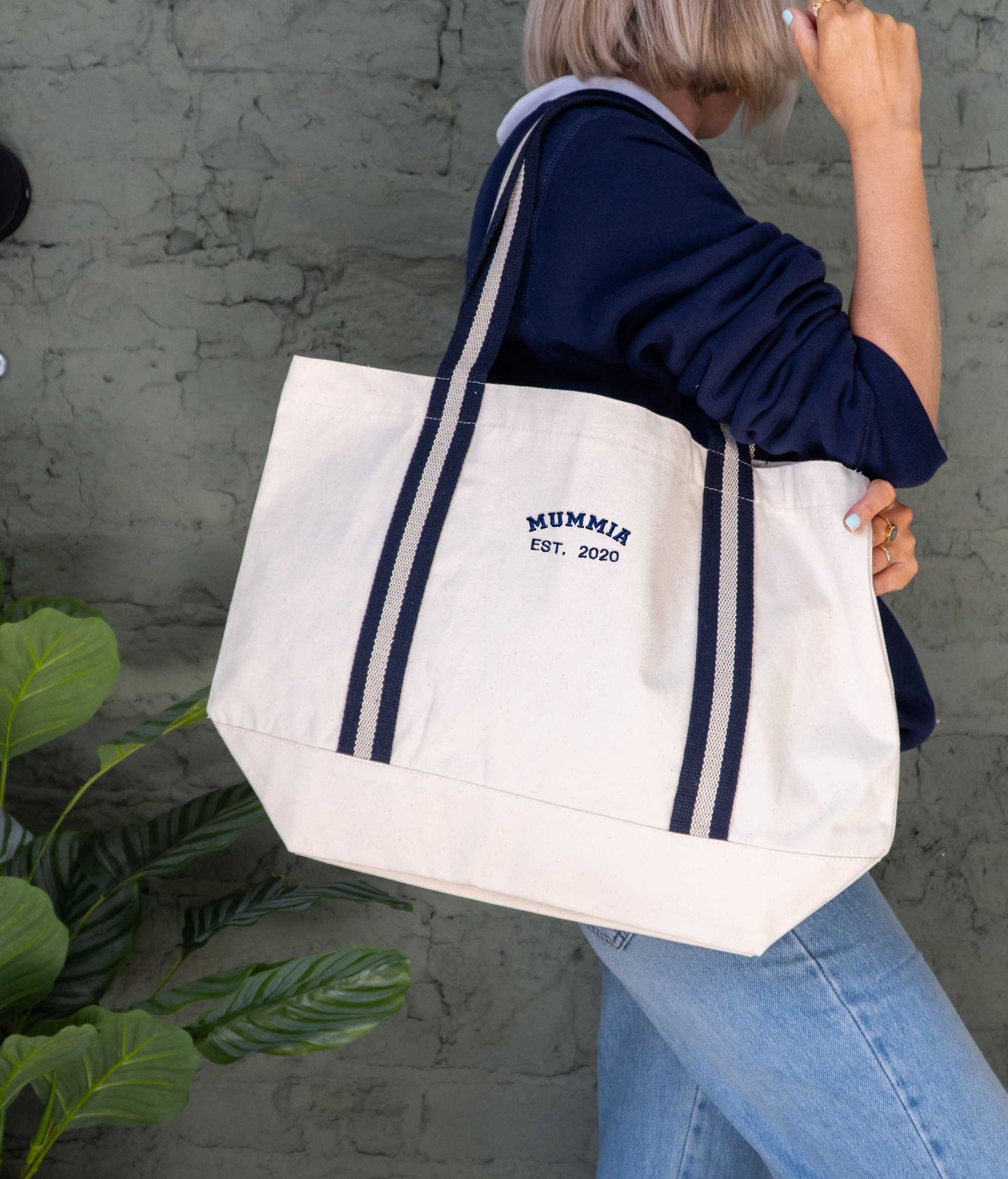 Personalised Mama est Year Boat Bag