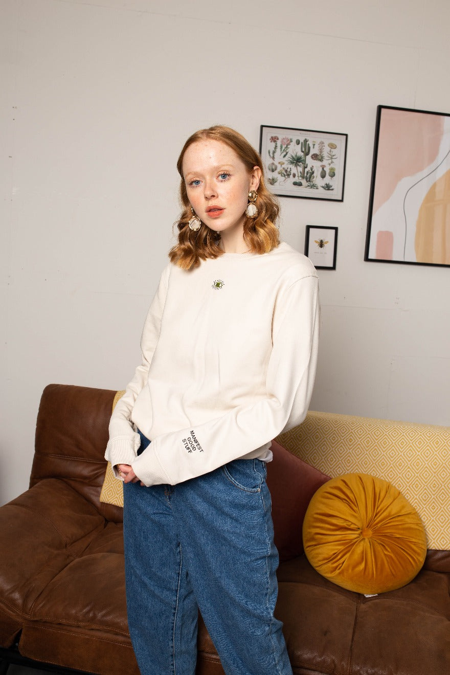 Manifest Good Stuff Embroidered Sweatshirt