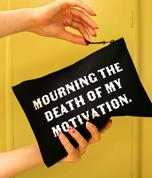 Mourning the Death of my Motivation Pencil Case