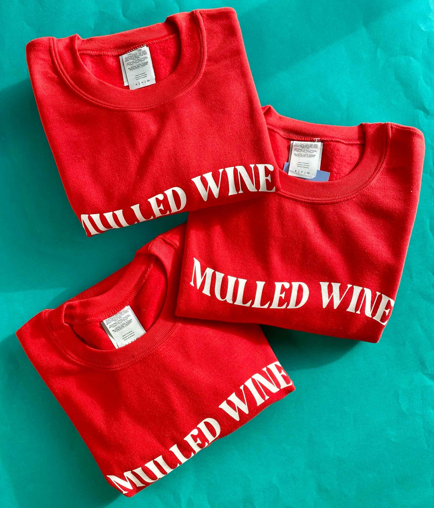 S Mulled Wine Slogan Christmas Sweatshirt SALE