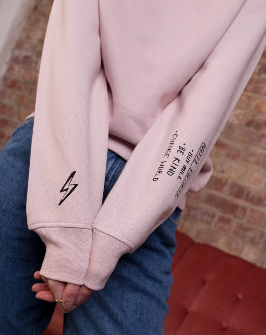 Note To Self Sleeve Sweatshirt