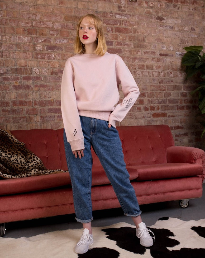 Note To Self Sleeve Sweatshirt