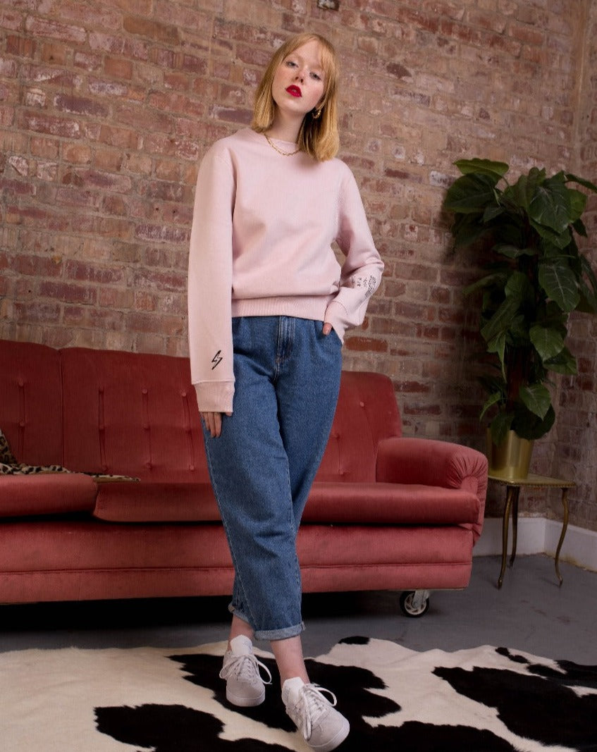 Note To Self Sleeve Sweatshirt