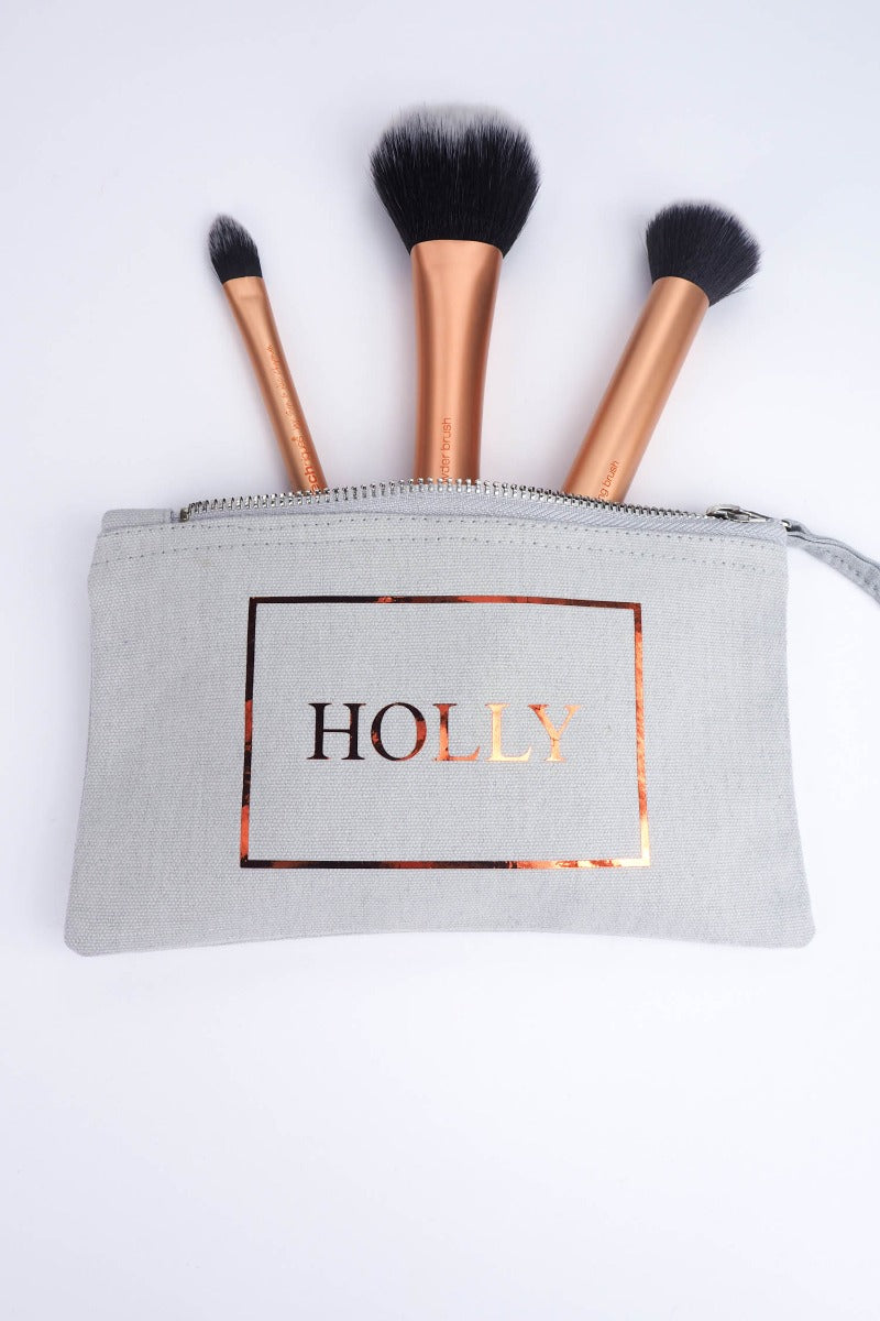Personalised Monogram Name Make Up Bag