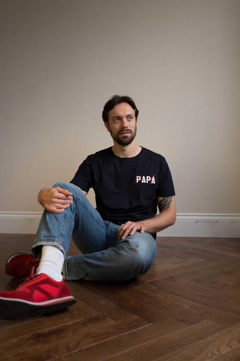 Papa Cool Breast Pocket T shirt
