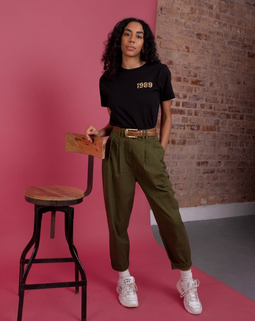Personalised Year T shirt Breast Pocket