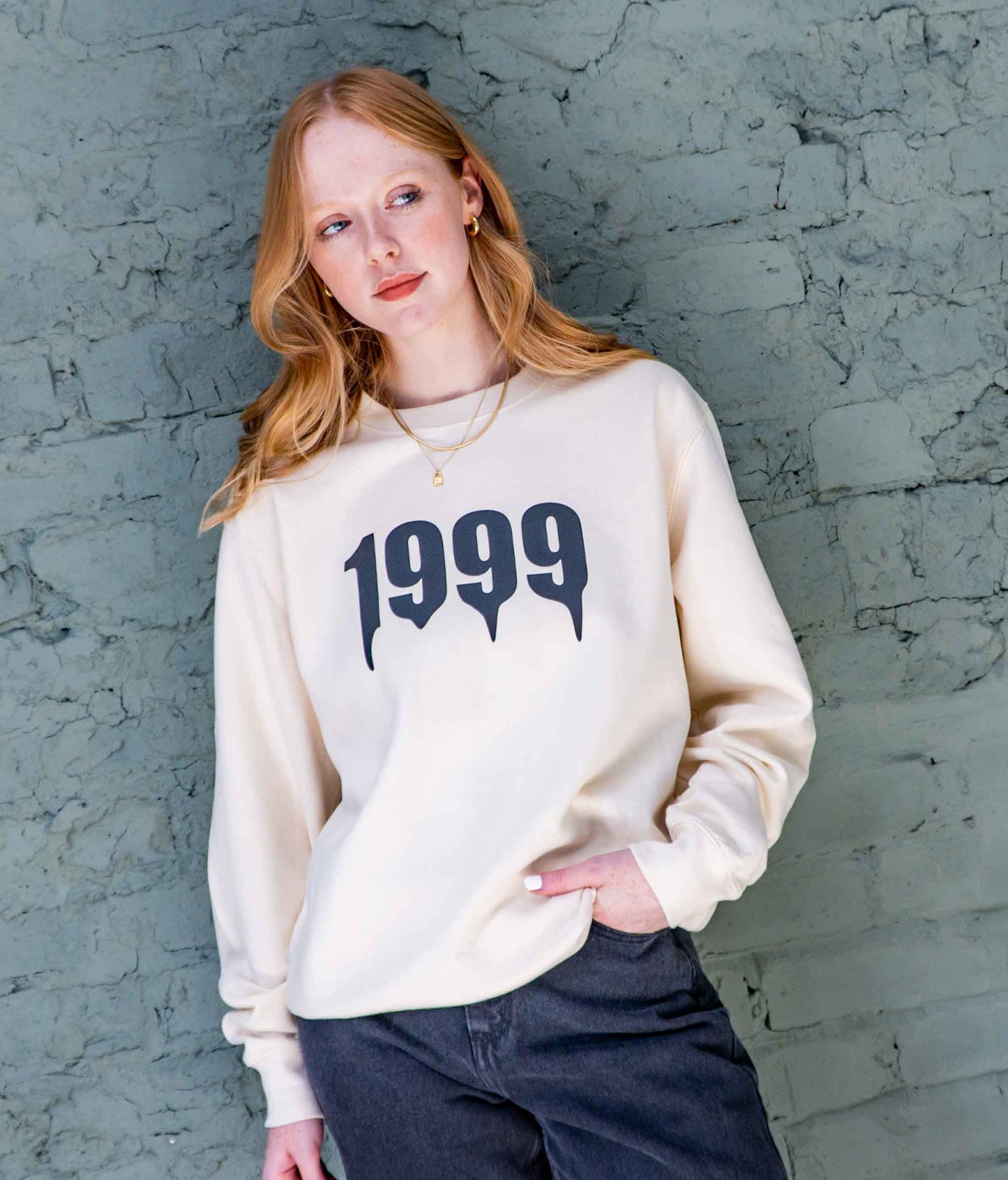 Drip Font Personalised Year Sweatshirt