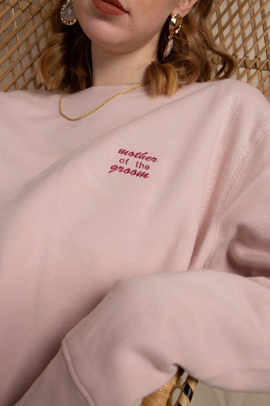 Mother of the Groom Embroidered Sweatshirt