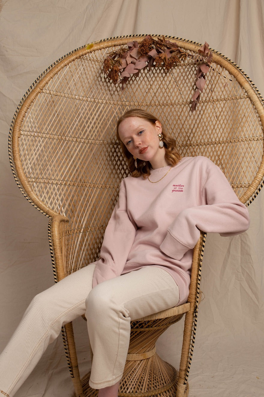Mother of the Groom Embroidered Sweatshirt