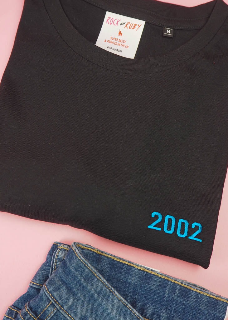 Embroidered Personalised Word T shirt