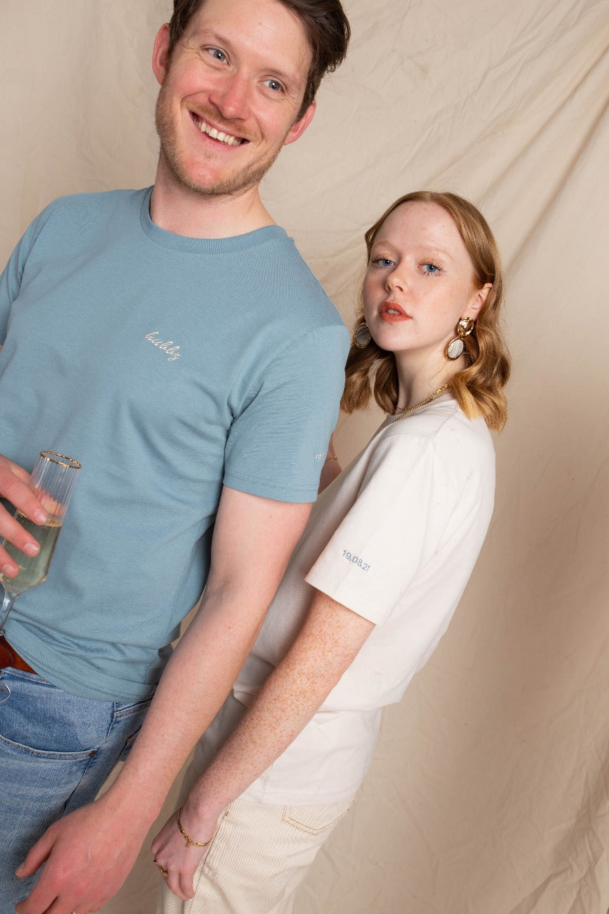 Wifey Personalised Embroidered T-shirt