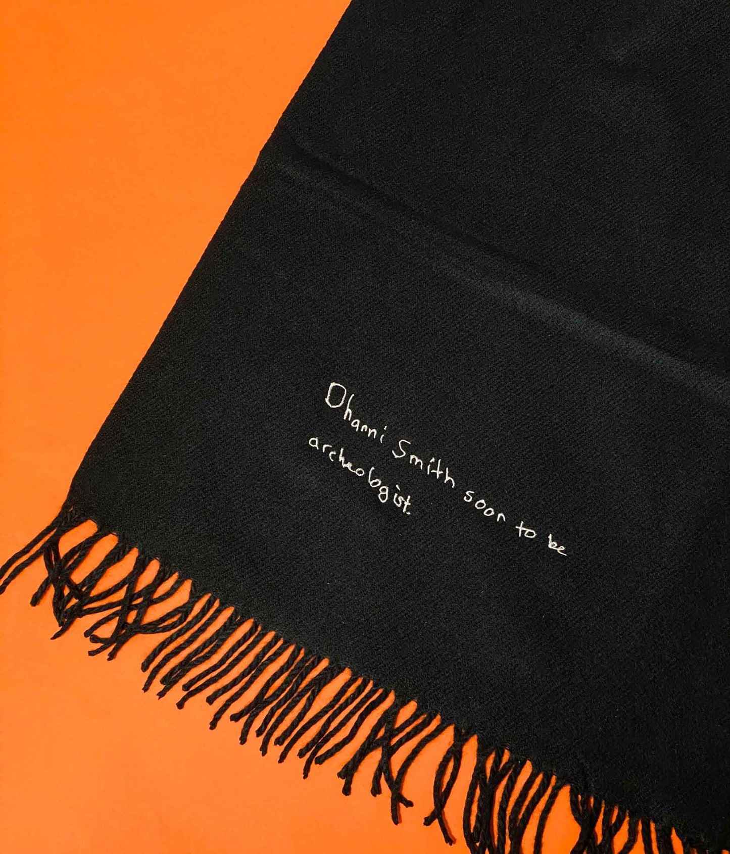 Personalised Handwriting Scarf