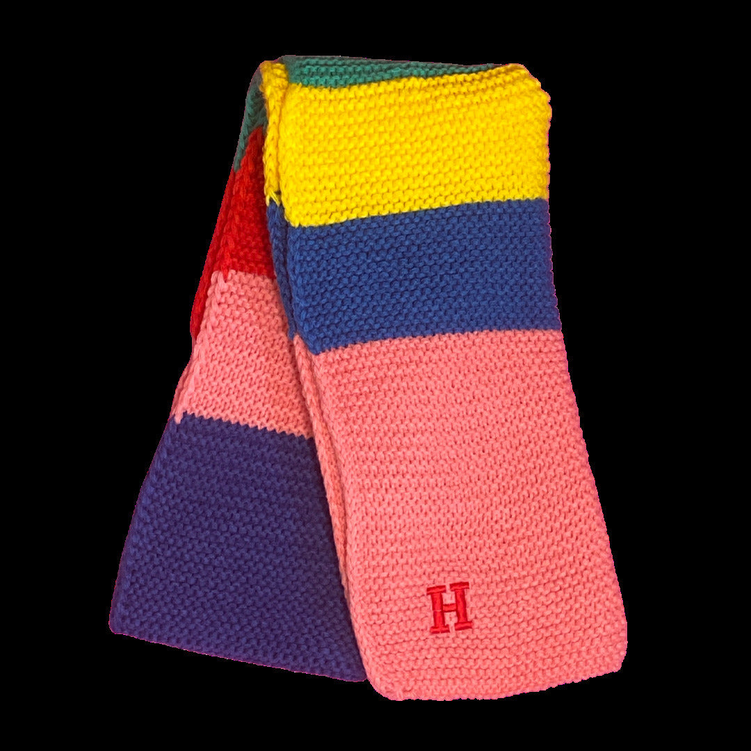 Personalised Multicolour Stripe Scarf