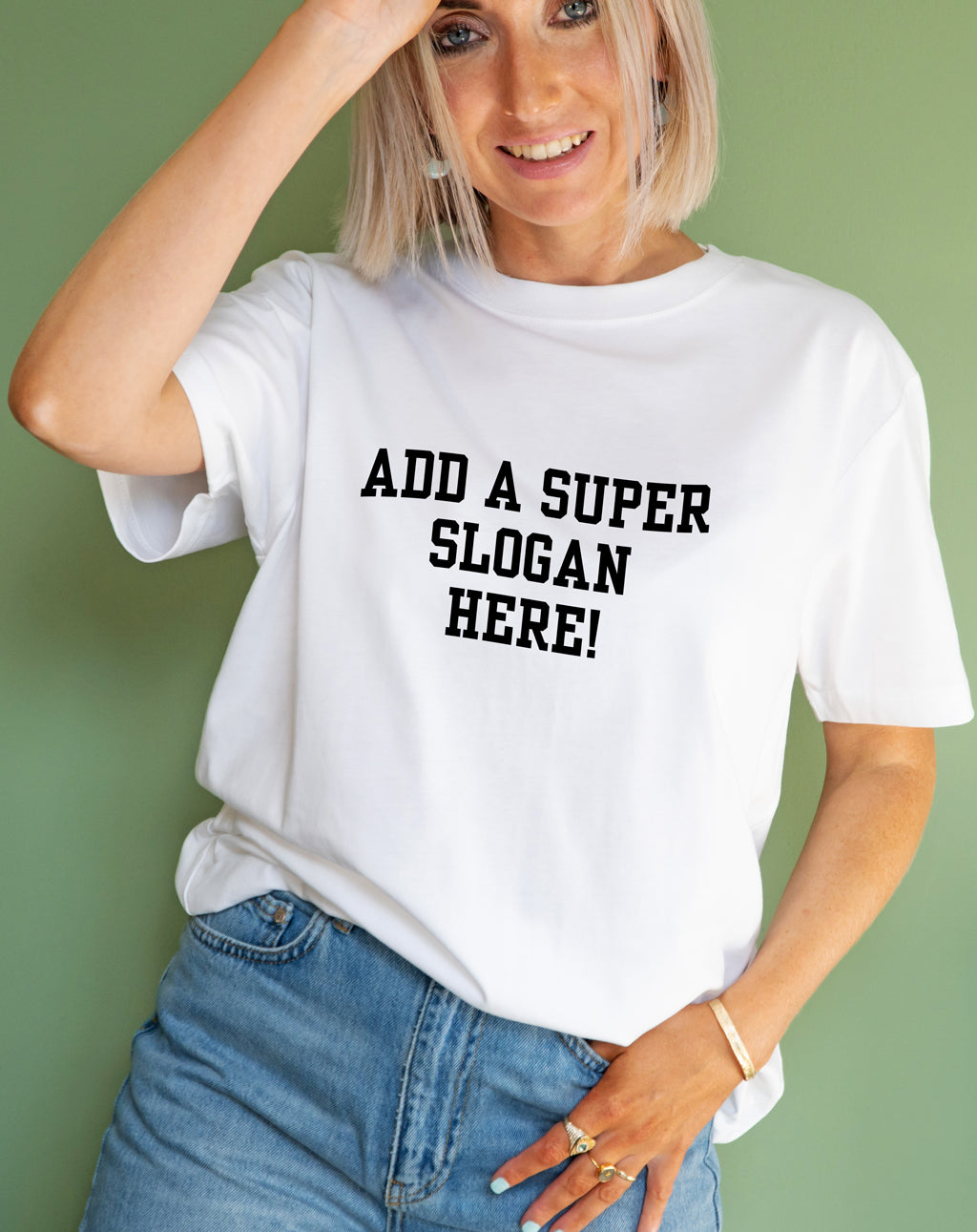 Personalised Slogan T-shirt