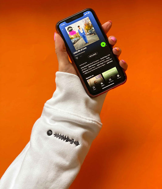 Personalised Song Spotify Hoodie