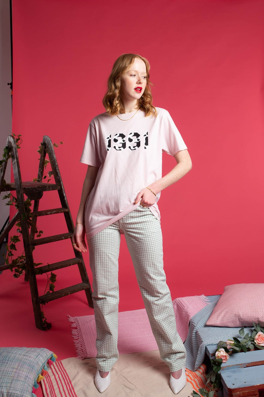 Cow Print Personalised Year T shirt