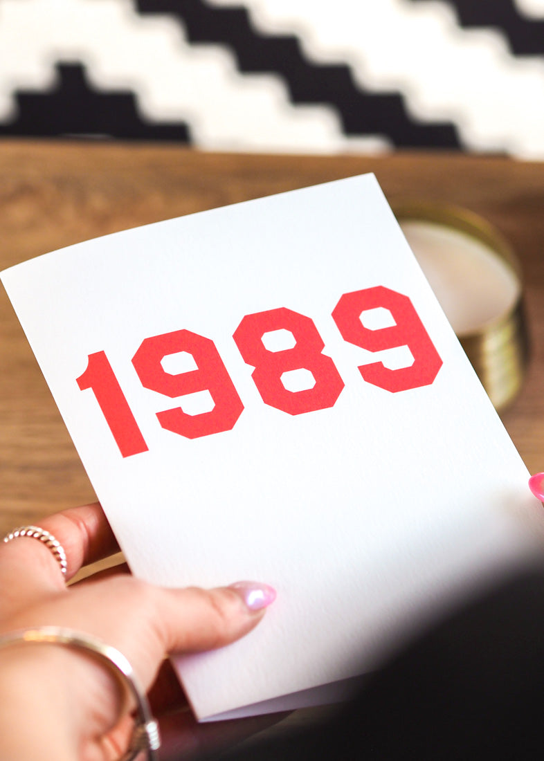 Personalised Year Greetings Card