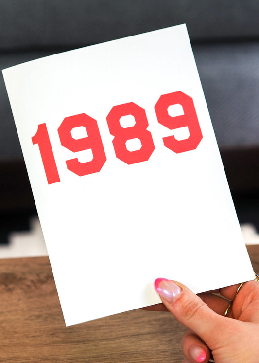 Personalised Year Greetings Card